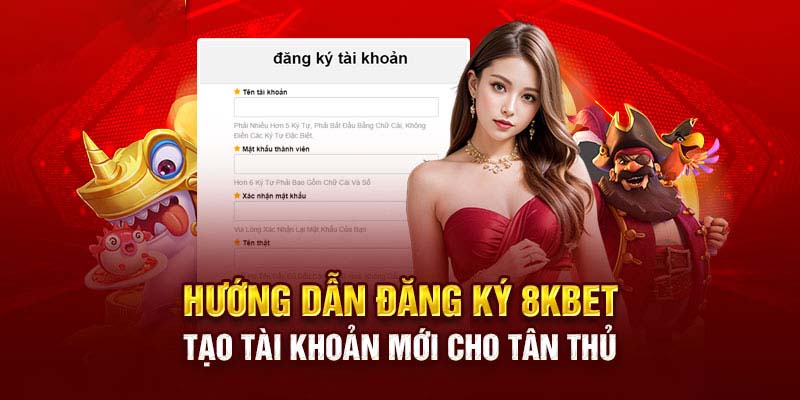 Thao tác đăng ký đơn giản